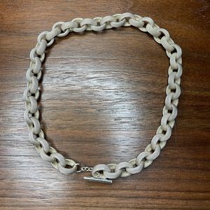 Tiffany & Co. - Sterling Silver Somerset Mesh Link Necklace. Never worn.